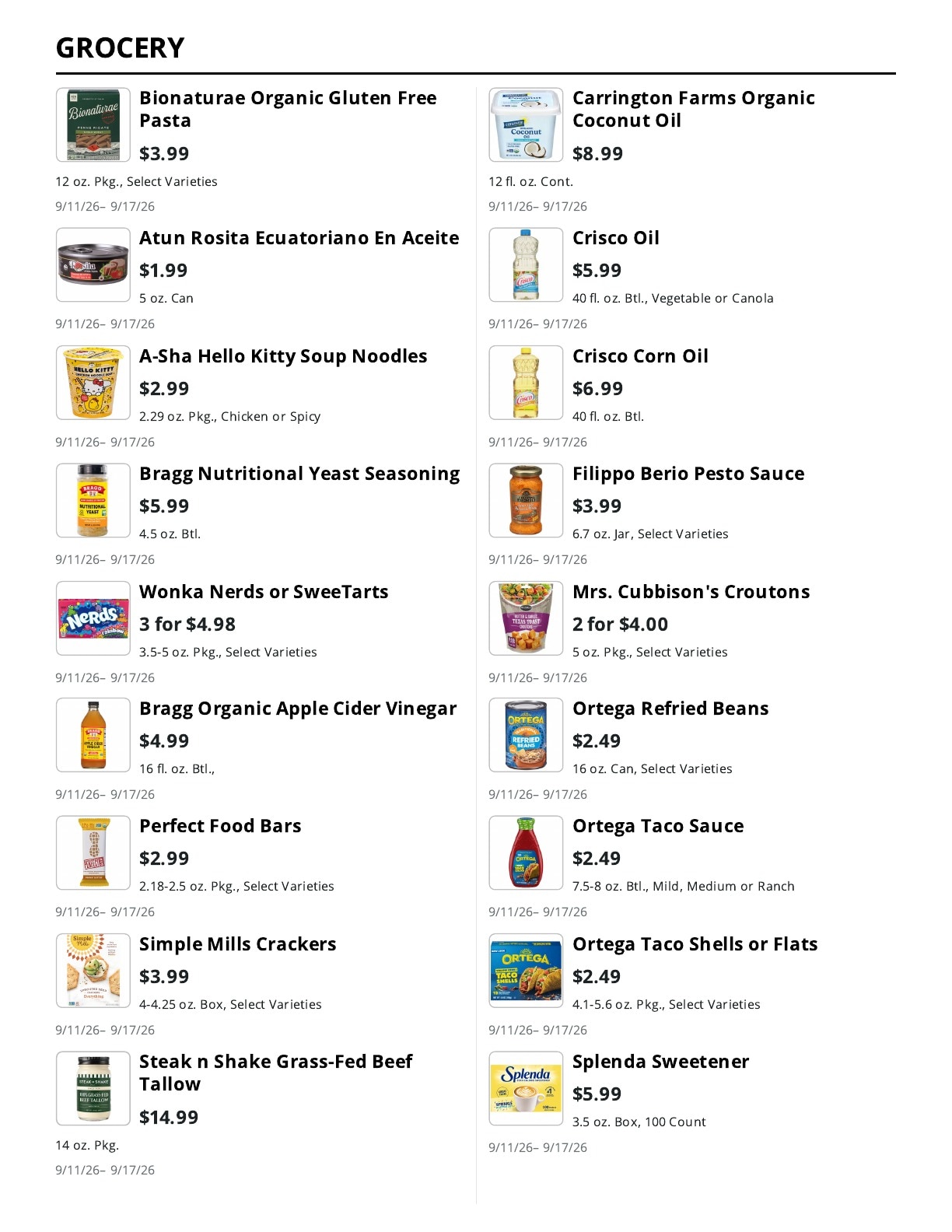 La Bella Marketplace weekly ad page 7