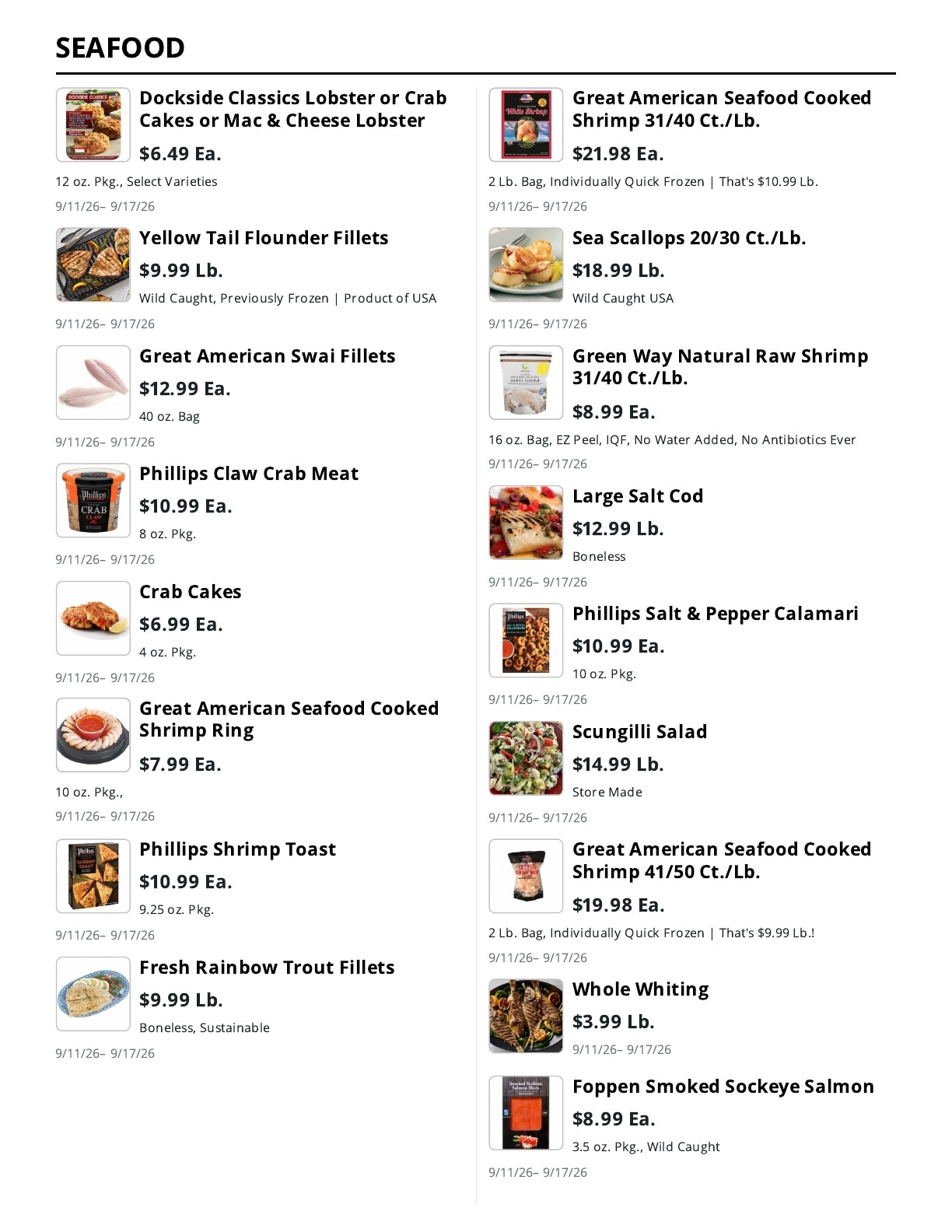 La Bella Marketplace weekly ad page 12