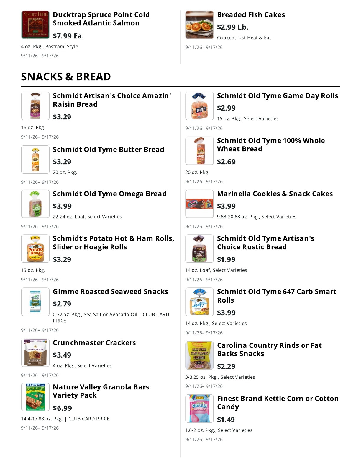 La Bella Marketplace weekly ad page 13