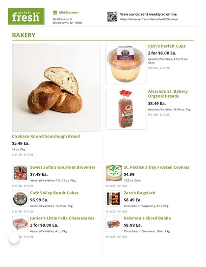 Market Fresh Weekly Ad