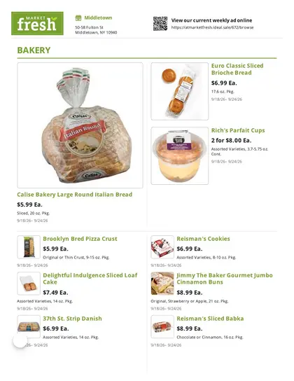 Market Fresh Weekly Ad