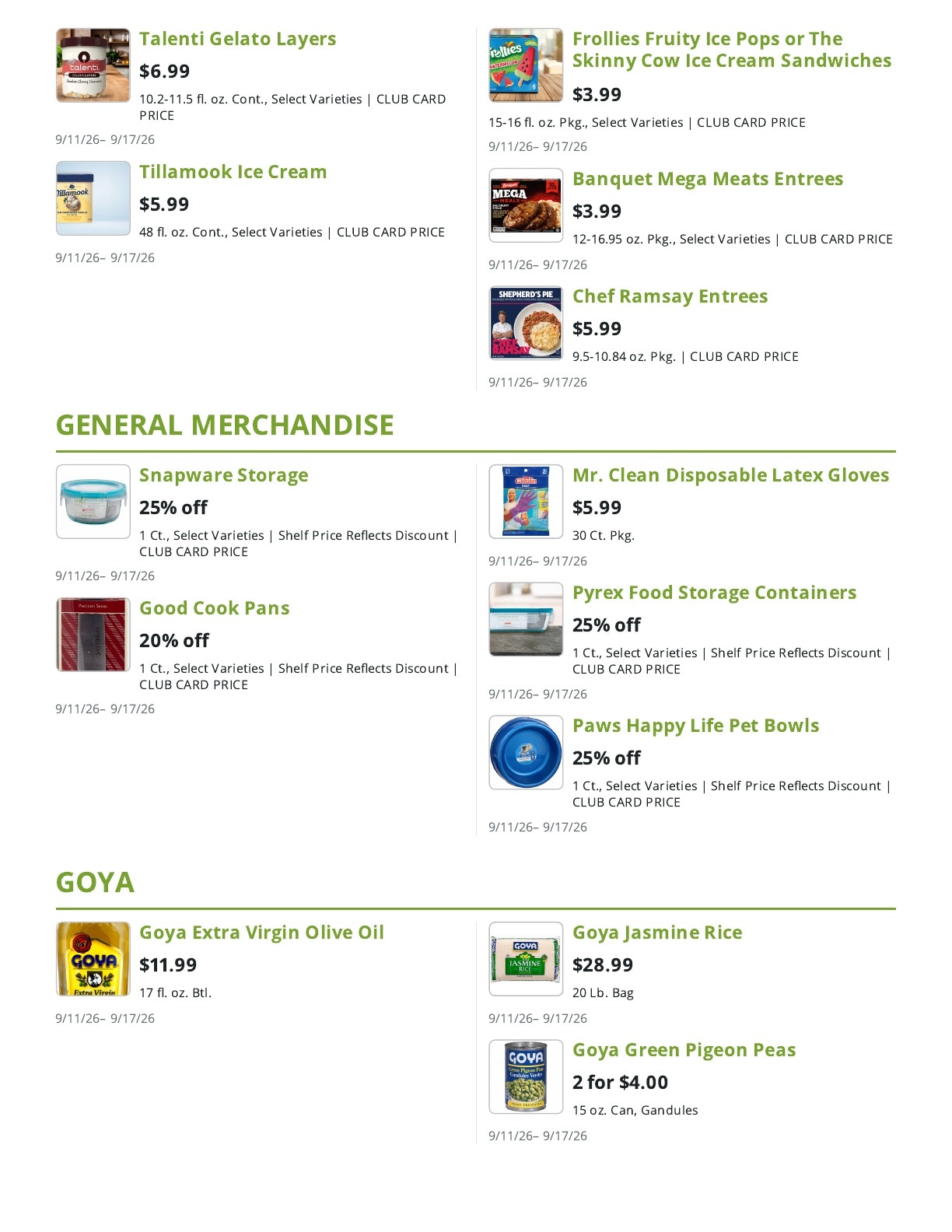 Market Fresh weekly ad page 6