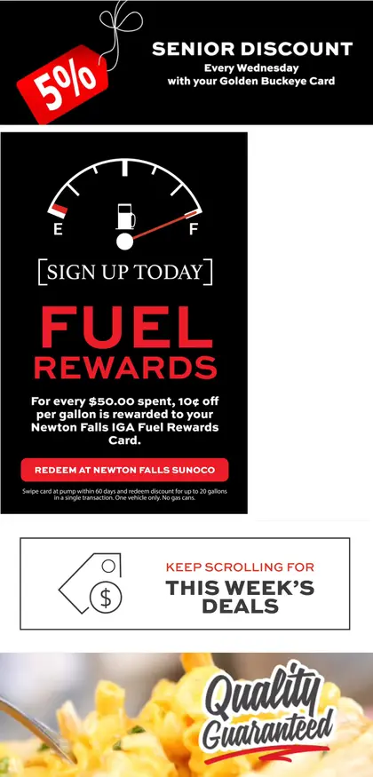Newton Falls IGA Weekly Ad