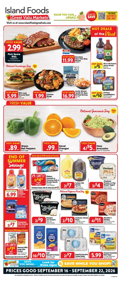 Island Foods Great Valu Weekly Ad