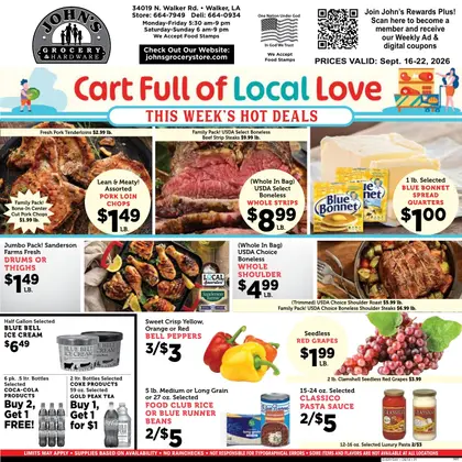 John's Grocery Weekly Ad