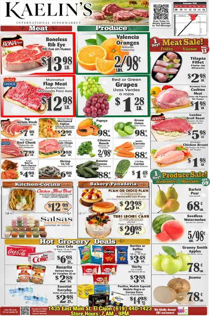 Kaelin's Market Weekly Ad