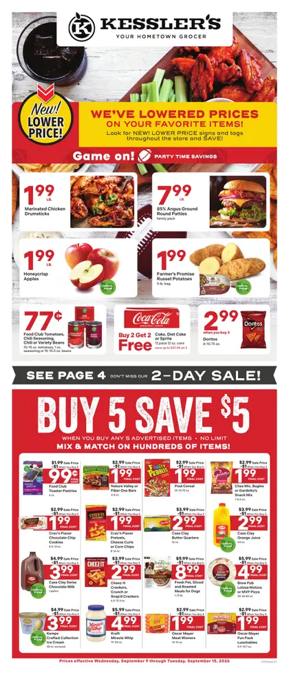 Kessler's Grocery Weekly Ad