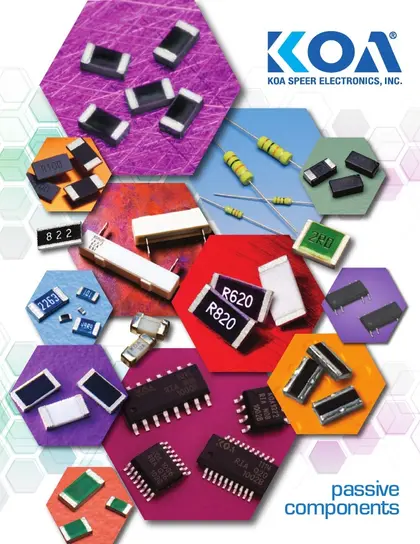 KOA Speer Electronics Electronic Components Catalog Weekly Ad
