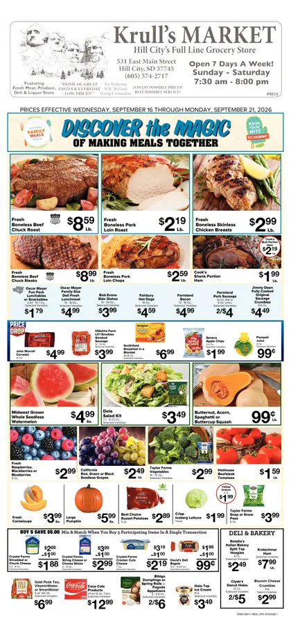Krull's Market Discover the Magic of Making Meals Together! Weekly Ad