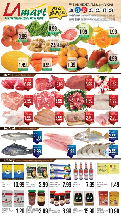LA Mart English Weekly Ad
