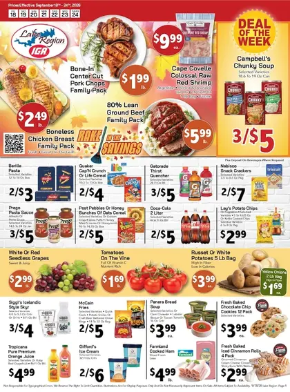 Lake Region IGA Weekly Ad