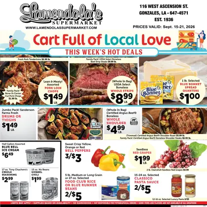 Lamendola's Supermarket Weekly Ad