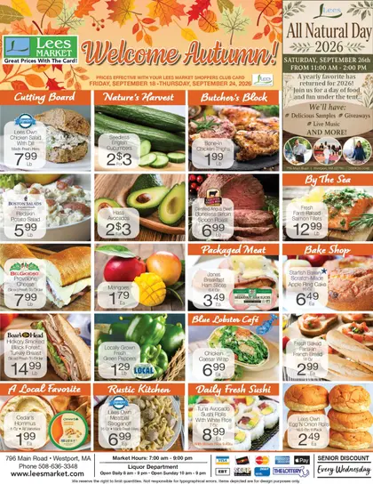 Lee's Market Weekly Ad