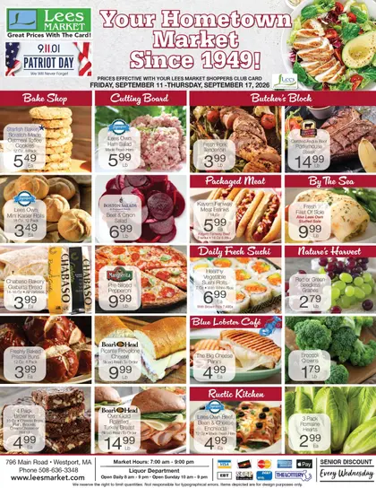 Lee's Market Weekly Ad