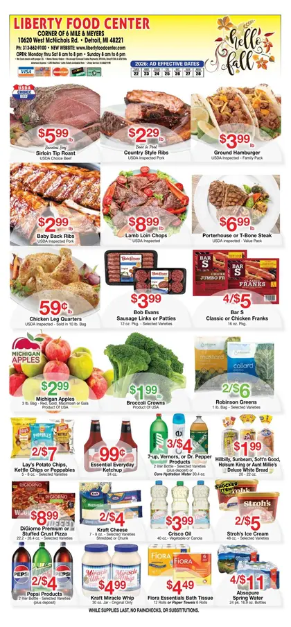 Liberty Food Center Weekly Ad