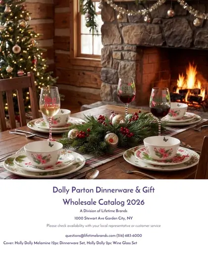 Lifetime Brands Dolly Parton Dinnerware and Gift Catalog Weekly Ad