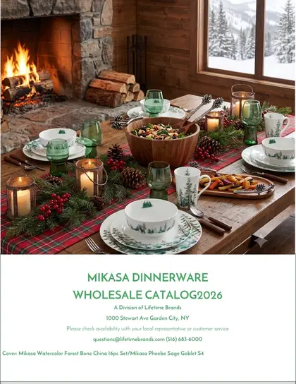 Lifetime Brands Mikasa Tabletop Catalog Weekly Ad
