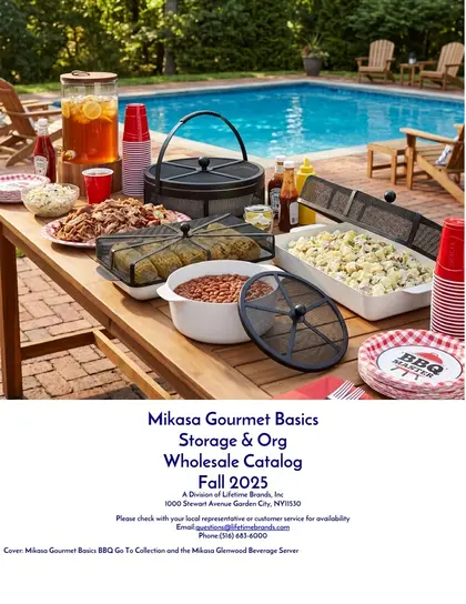 Lifetime Brands Mikasa Gourmet Basics Storage Catalog Weekly Ad
