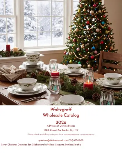Lifetime Brands Pfaltzgraff Catalog Weekly Ad