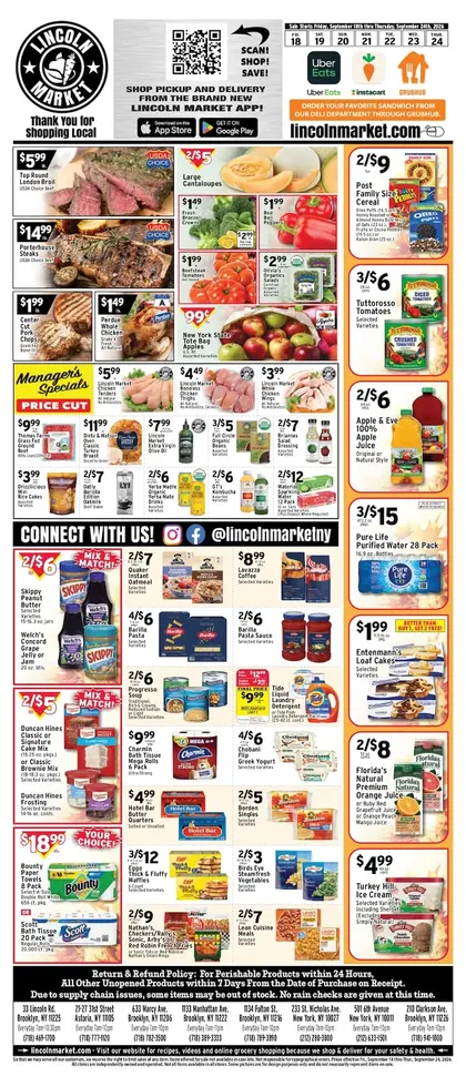 Lincoln Market Weekly Ad