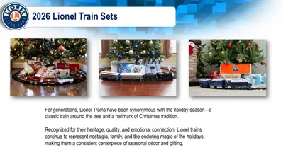 Lionel Model Trains Catalog Weekly Ad