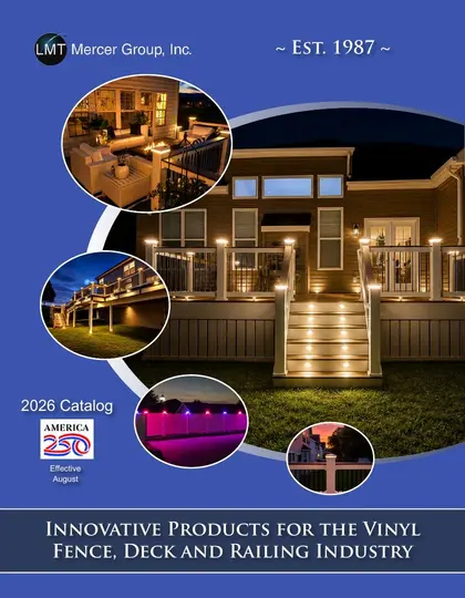 LMT Mercer Group Fence, Deck and Railing Products Catalog Weekly Ad