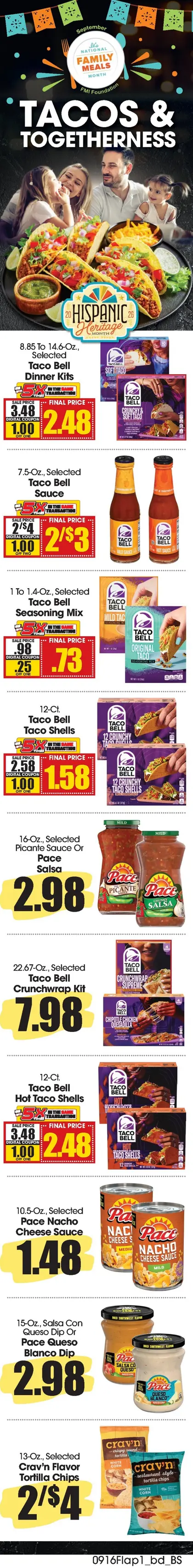 Long's Pic Pac Weekly Ad