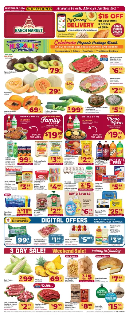 Los Altos Ranch Market Weekly Ad