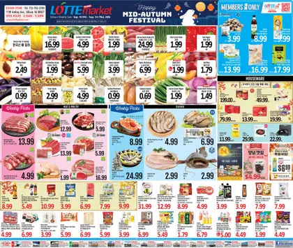 Lotte Plaza Market Korean and English Weekly Ad