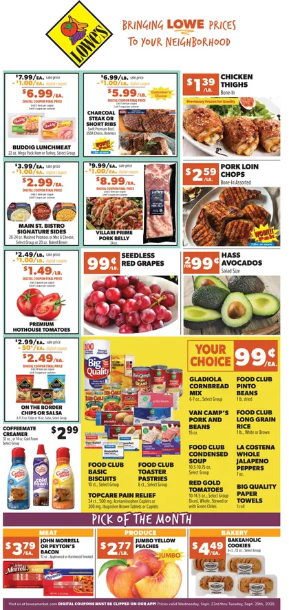 Lowe's Market Weekly Ad
