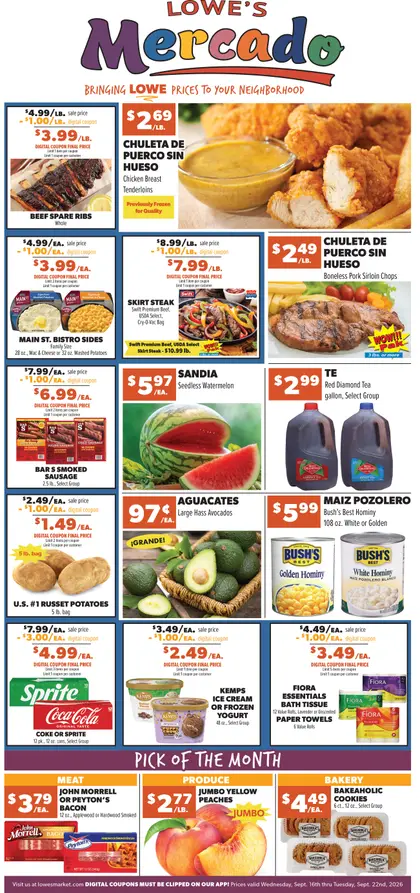 Lowe's Mercado Weekly Ad