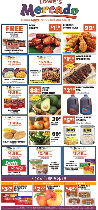 Lowe's Mercado Weekly Ad