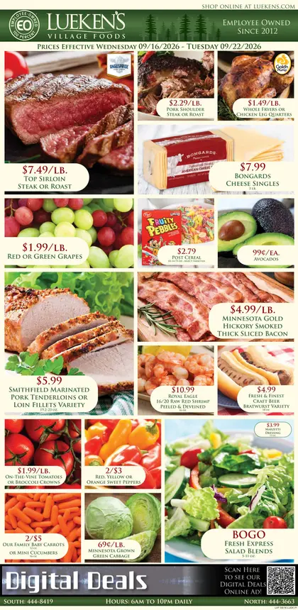 Lueken's Village Foods Weekly Ad
