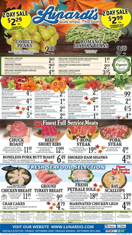 Lunardi's Markets Weekly Ad