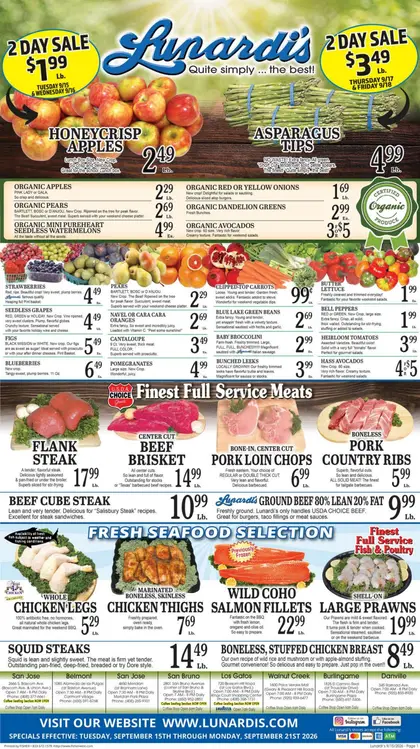 Lunardi's Markets Weekly Ad