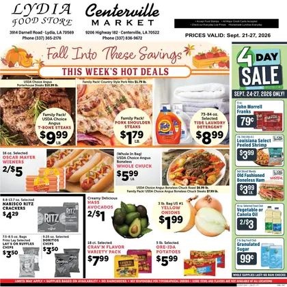 Lydia Food Store Weekly Ad
