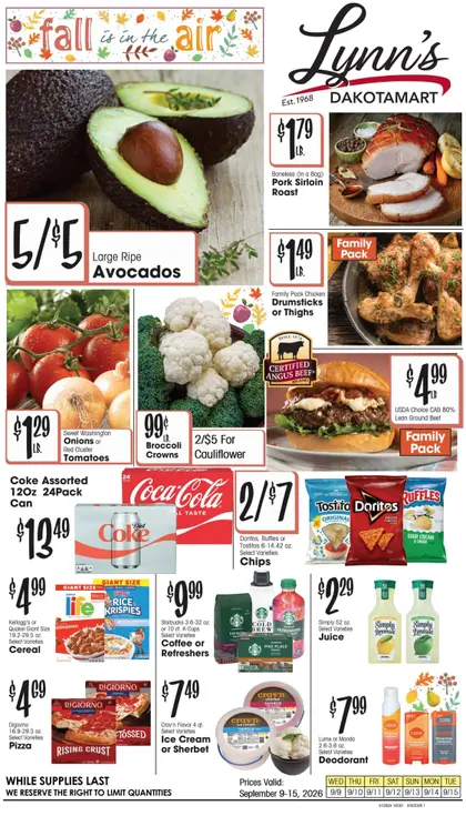 Lynn's Dakotamart Weekly Ad