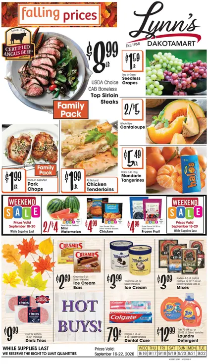 Lynn's Dakotamart Weekly Ad