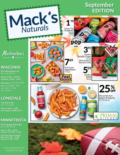 Mackenthun's Monthly Naturals Weekly Ad