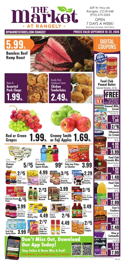 The Market at Rangely Weekly Ad
