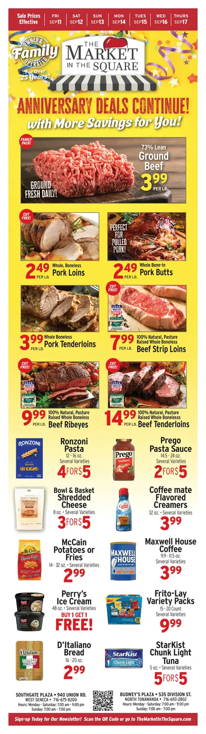 The Market in the Square Weekly Ad