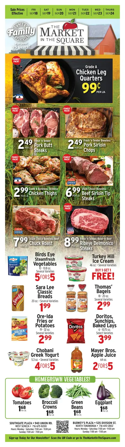 The Market in the Square Weekly Ad