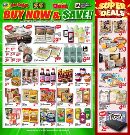 Marukai Hawaii Buy Now and Save Weekly Ad