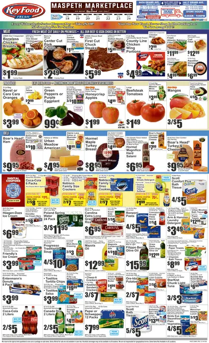 Maspeth Marketplace Key Food Weekly Circular