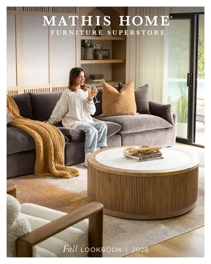 Mathis Home Fall Lookbook Weekly Ad