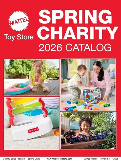 Mattel Toy Store Spring Charity Catalog Weekly Ad