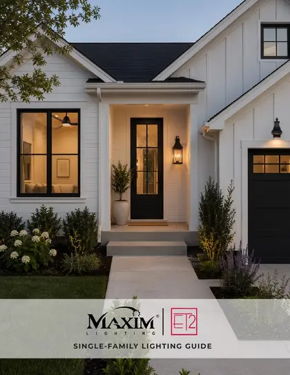 Maxim Lighting Single Family Lighting Catalog Weekly Ad