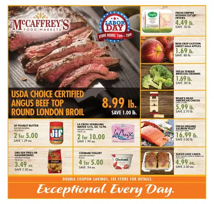 McCaffrey's Food Markets Weekly Ad