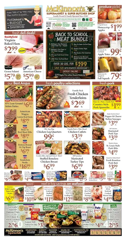 McKinnon's Supermarkets Weekly Ad