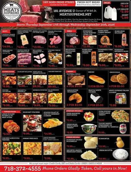 Meat Supreme Weekly Ad
